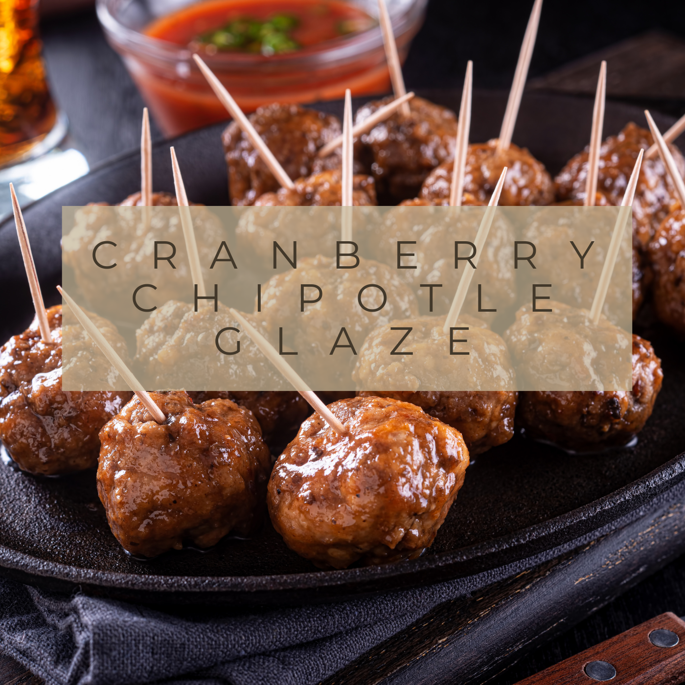 Cranberry Chipotle Glaze