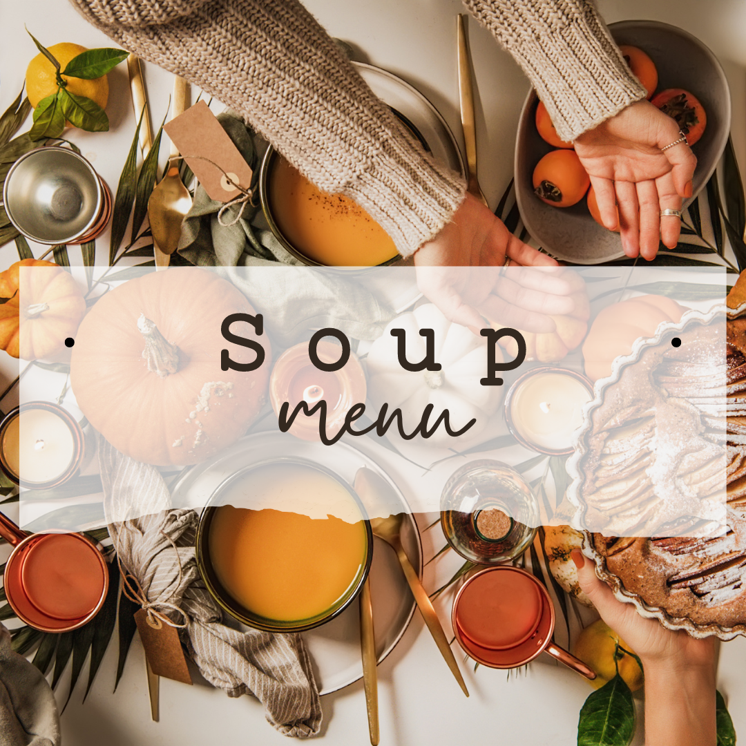 Soup Menu