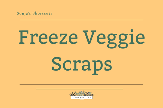 Sony's Shortcut: Make Vegetable Stock from Veggies Scraps