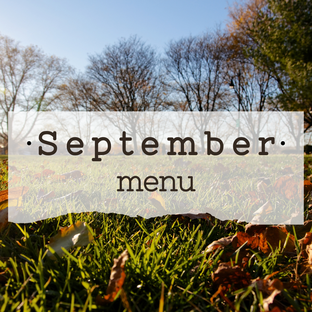 September Menu
