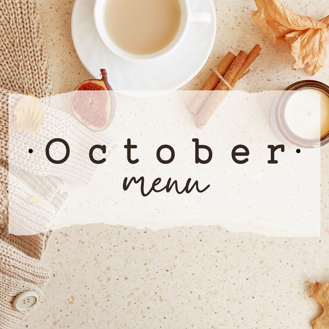 October Menu