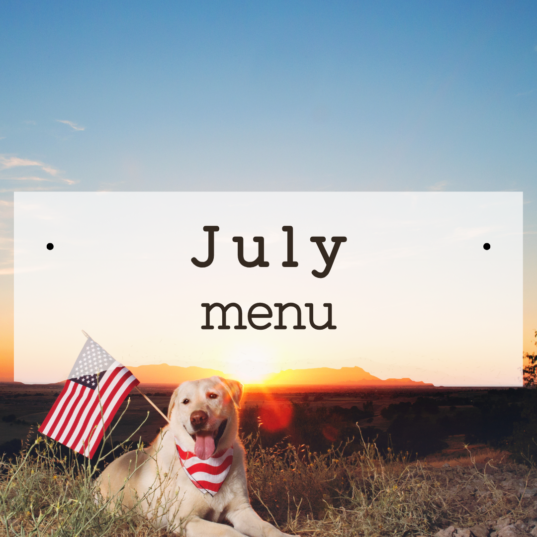 July Menu