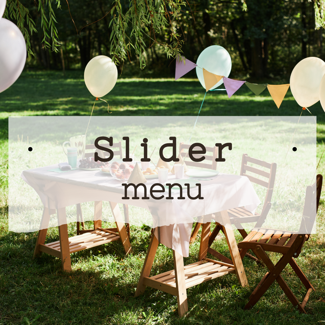 Slider Menu