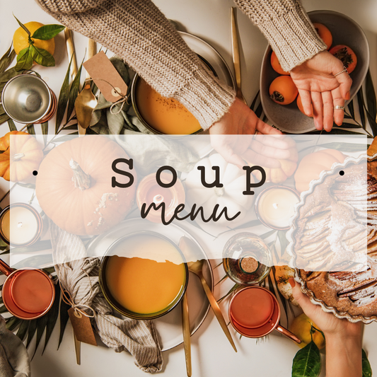 Soup Menu