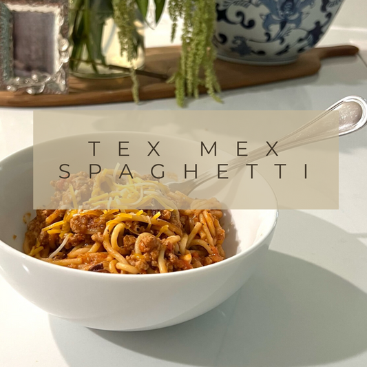 Tex Mex Spaghetti